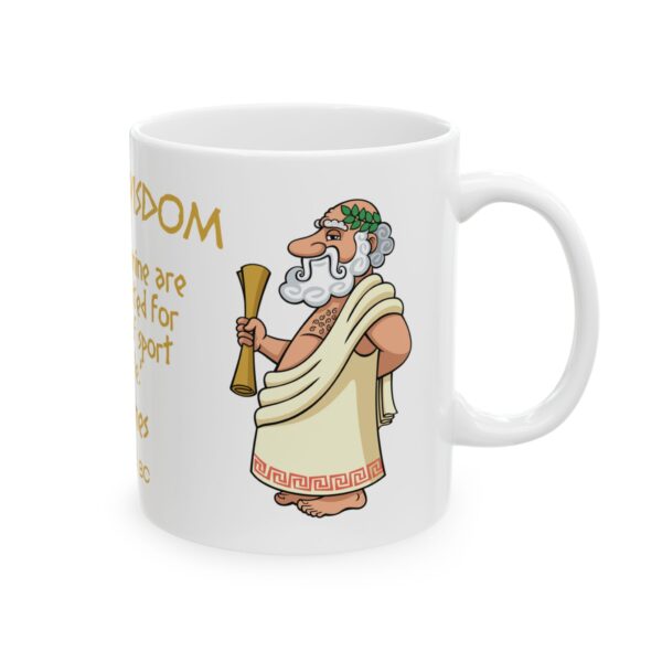 Ancient Wisdom (Dodgines) Ceramic Mug (11oz or 15oz) - Image 4