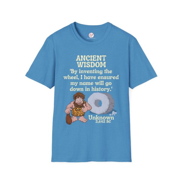 Ancient Wisdom (The wheel): Unisex Softstyle T-Shirt - Image 14