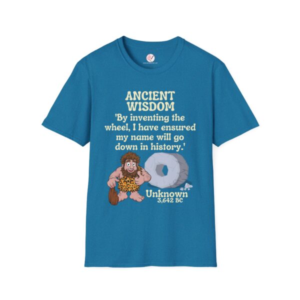 Ancient Wisdom (The wheel): Unisex Softstyle T-Shirt - Image 16