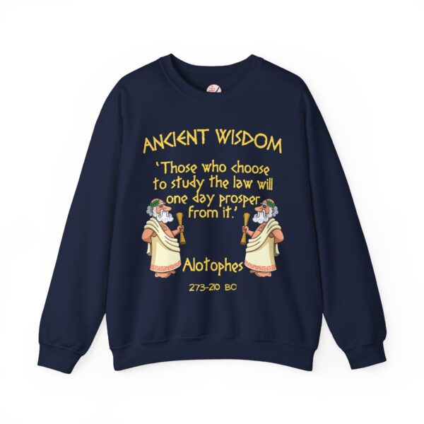 Ancient Wisdom - Alotophes Unisex Heavy Blend™ Crewneck Sweatshirt - Image 7