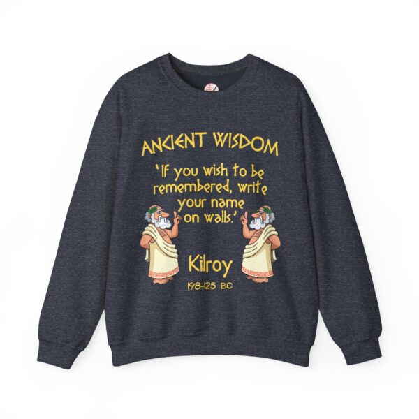 Ancient Wisdom - Kilroy Unisex Heavy Blend™ Crewneck Sweatshirt - Image 12
