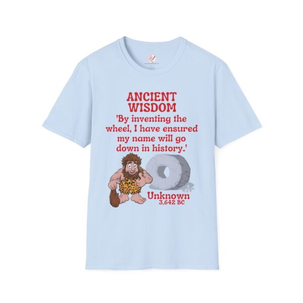 Ancient Wisdom (The wheel): Unisex Softstyle T-Shirt - Image 8