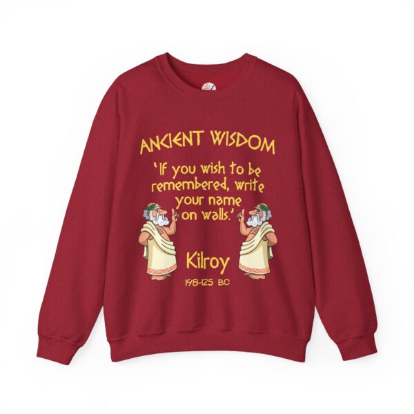 Ancient Wisdom - Kilroy Unisex Heavy Blend™ Crewneck Sweatshirt - Image 14