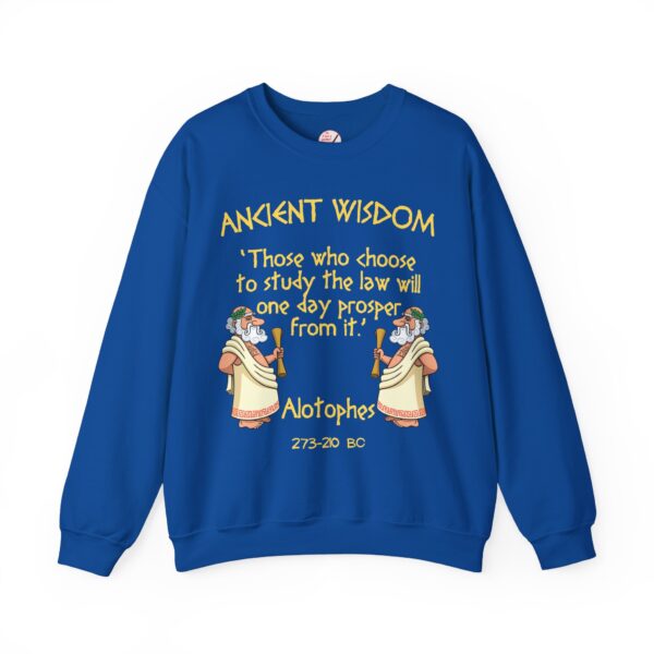 Ancient Wisdom - Alotophes Unisex Heavy Blend™ Crewneck Sweatshirt - Image 2