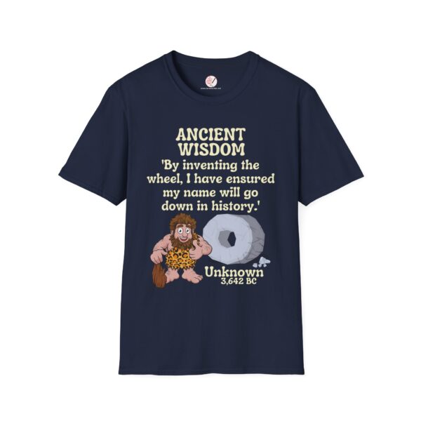 Ancient Wisdom (The wheel): Unisex Softstyle T-Shirt - Image 10