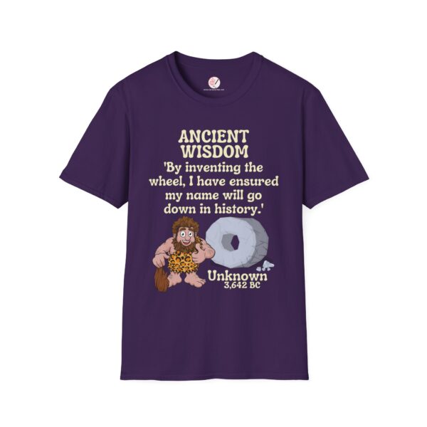 Ancient Wisdom (The wheel): Unisex Softstyle T-Shirt - Image 17