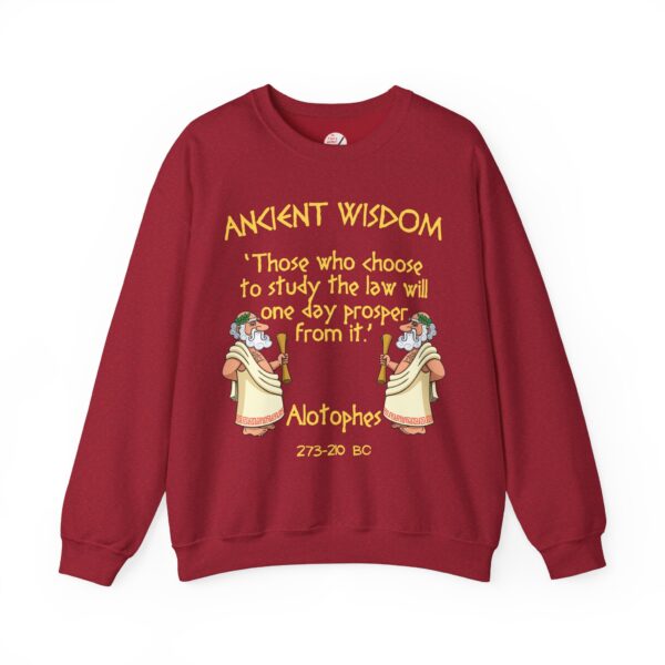 Ancient Wisdom - Alotophes Unisex Heavy Blend™ Crewneck Sweatshirt - Image 14