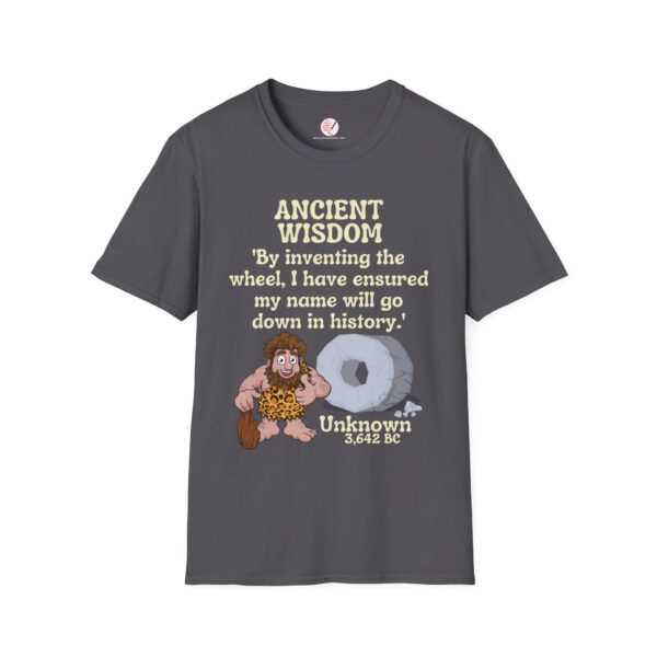 Ancient Wisdom (The wheel): Unisex Softstyle T-Shirt - Image 9