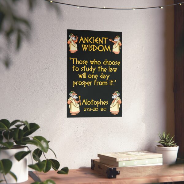 Ancient Wisdom - Alotophes: Premium Matte vertical poster - Image 6