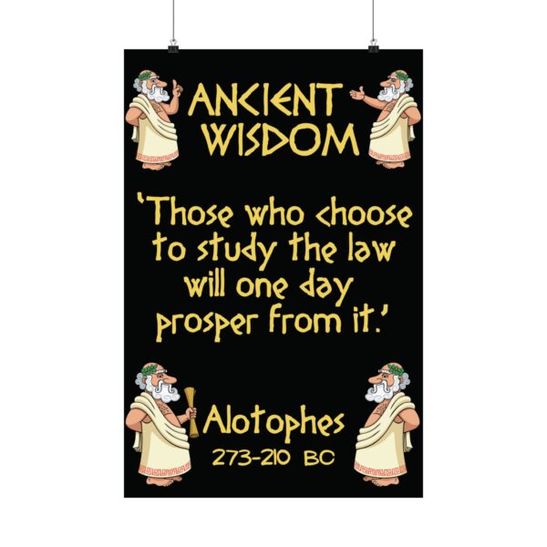 Ancient Wisdom - Alotophes: Premium Matte vertical poster - Image 8