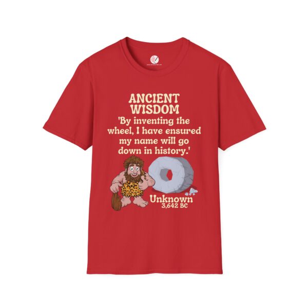 Ancient Wisdom (The wheel): Unisex Softstyle T-Shirt - Image 12