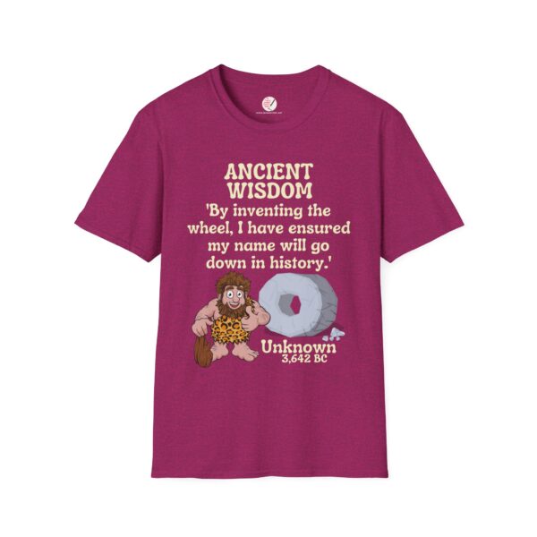 Ancient Wisdom (The wheel): Unisex Softstyle T-Shirt - Image 13