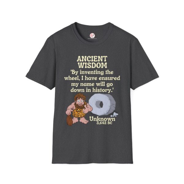 Ancient Wisdom (The wheel): Unisex Softstyle T-Shirt - Image 7