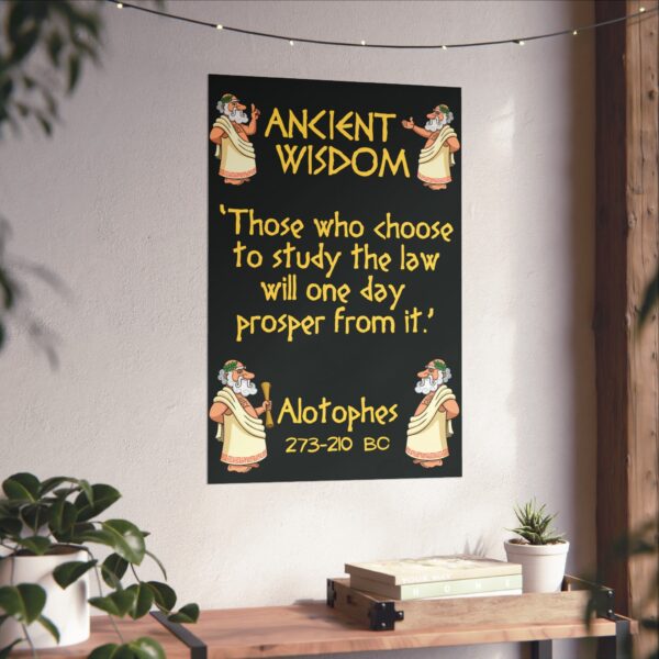 Ancient Wisdom - Alotophes: Premium Matte vertical poster - Image 13