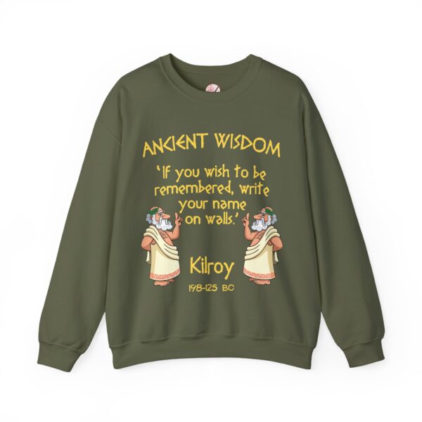 Ancient Wisdom - Kilroy Unisex Heavy Blend™ Crewneck Sweatshirt - Image 11
