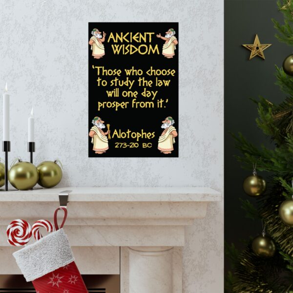 Ancient Wisdom - Alotophes: Premium Matte vertical poster - Image 7