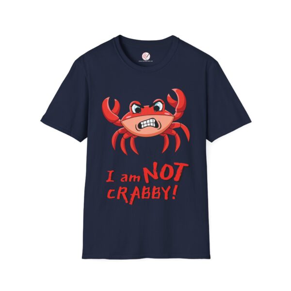 I am NOT CRABBY! Unisex Softstyle T-Shirt