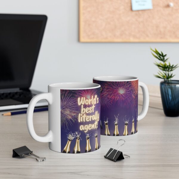 World's Best Literally Agent! (#2) Ceramic Mug (11oz or 15oz)