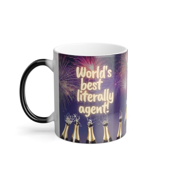 World's Best Literally Agent! (#2) Color Changing Mug (11oz)